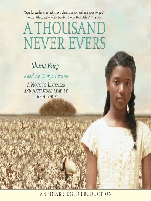 Title details for A Thousand Never Evers by Shana Burg - Available